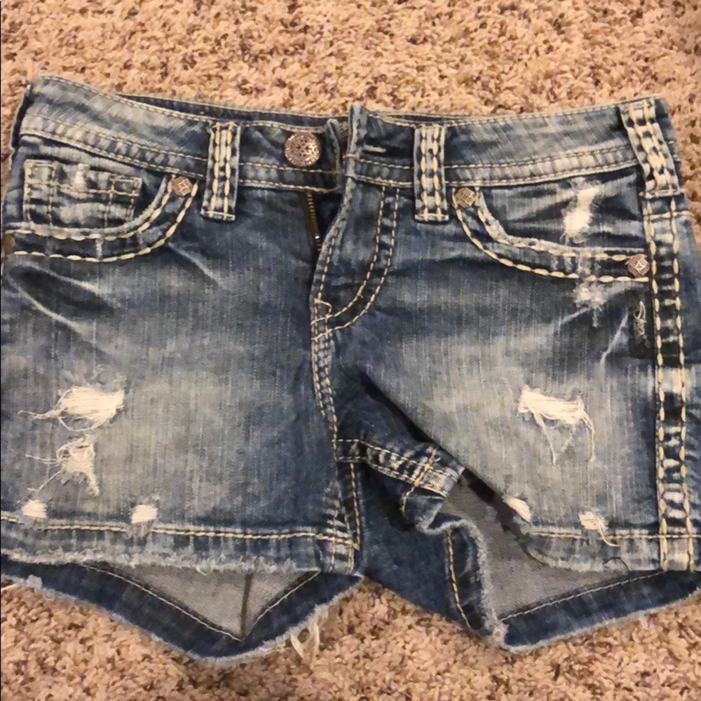 Silver Brand Aiko Jean Shorts